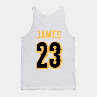 lebron james lakers hollywood Tank Top